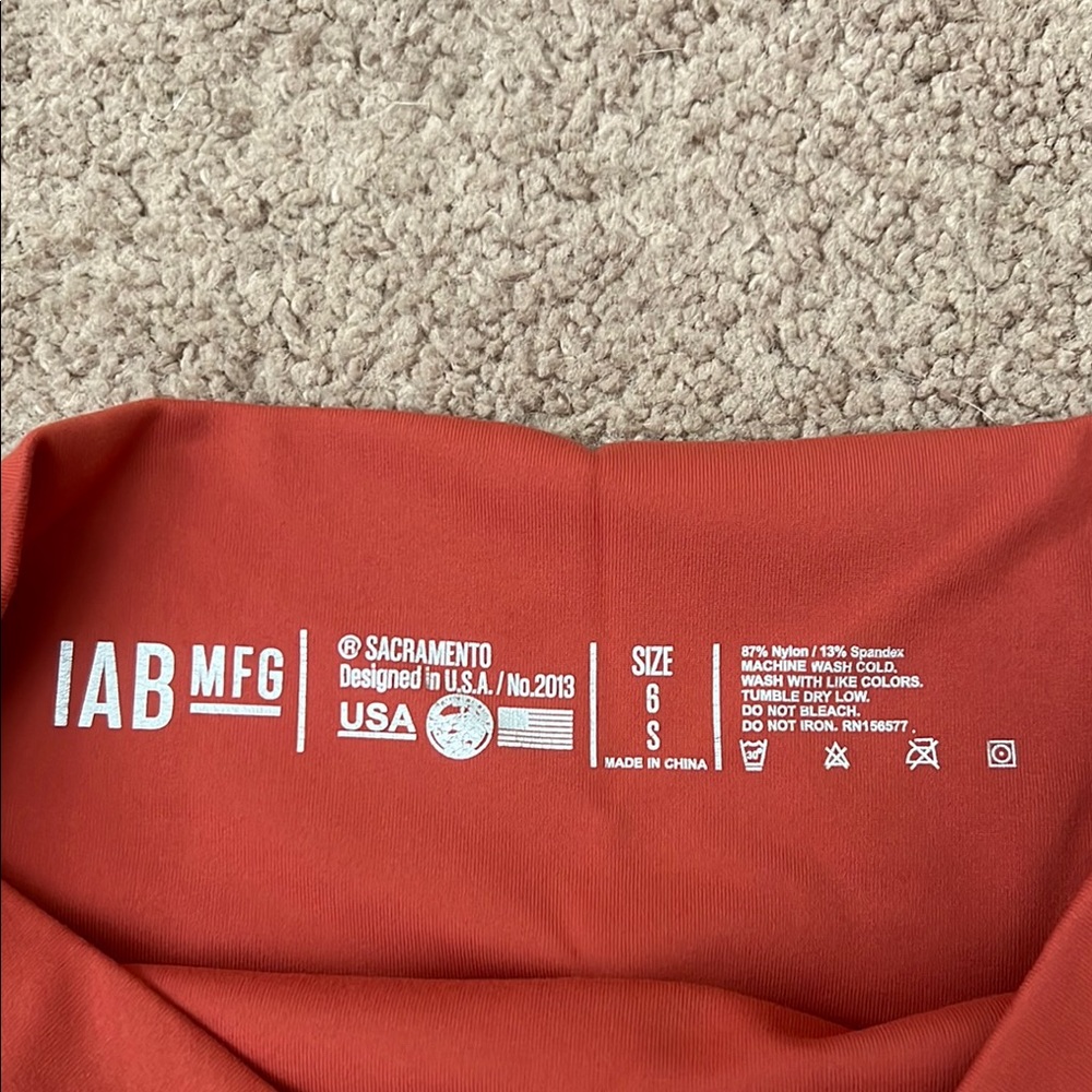 Red Athletic Shorts for Active Performance - Picture 2 of 4
